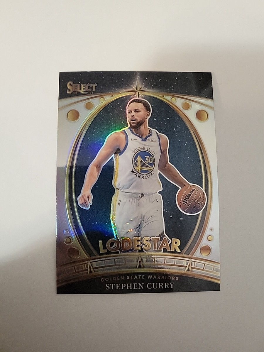 Stephen Curry 2023-24 Panini Select #6 Lodestar Silver Prizm