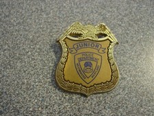 Vintage Westminster Maryland MD Junior Police Badge Plastic Nice  Pin