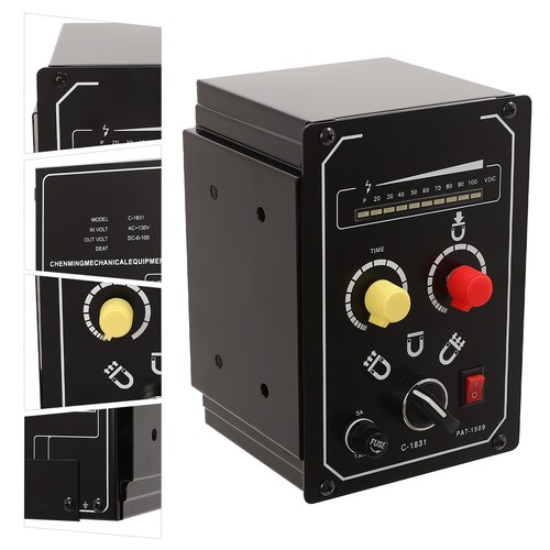 Controlador de mandril electromagnético 0-100V 5A DC fuerza magnética ajustable 110V - Imagen 10 de 18