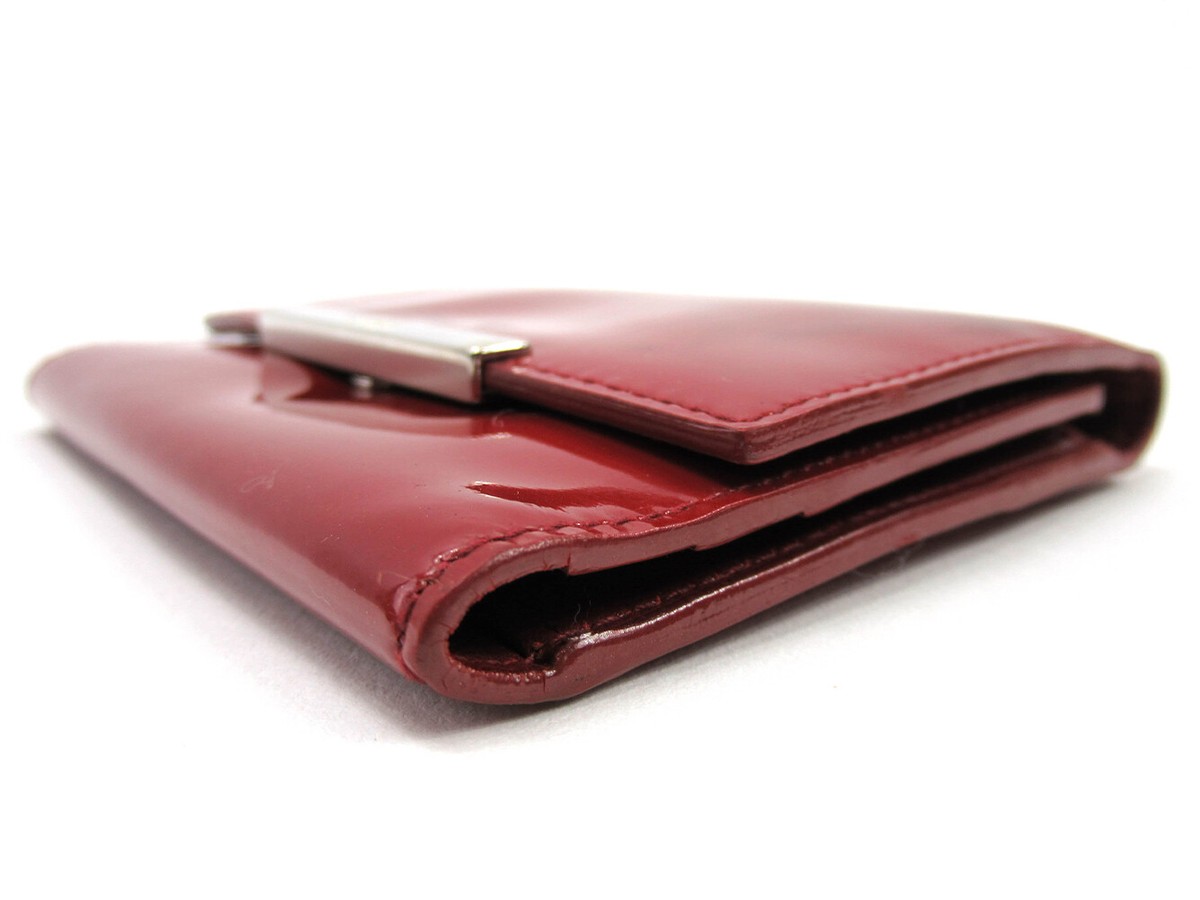 【関税&送料込】Miu Miu Wallets Bordeaux Miu Miu Nappa leather quilted wallet Bordeaux - Women