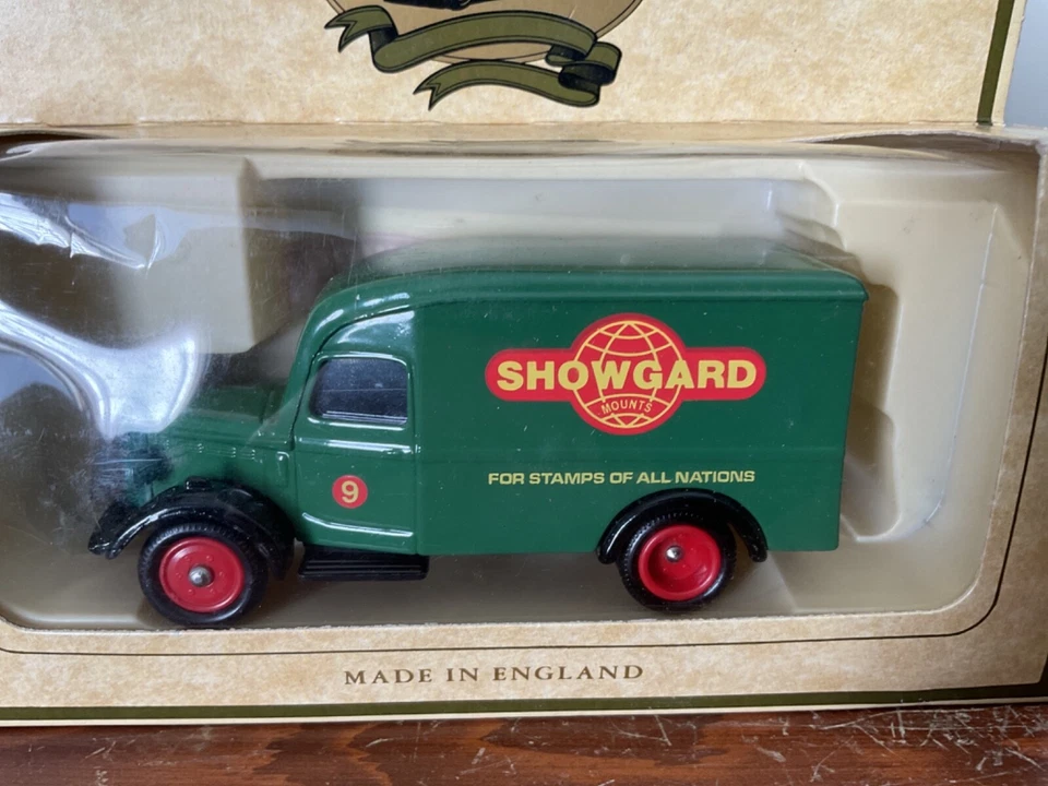 Lledo Days Gone 1950 贝德福德送货 Van Showgard 型号 9 完好带盒英国制造 — 第 2/4 张图片