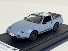 1/43 Kyosho Nissan 300 ZX in Blue from 1998 on  Leather base AB1224