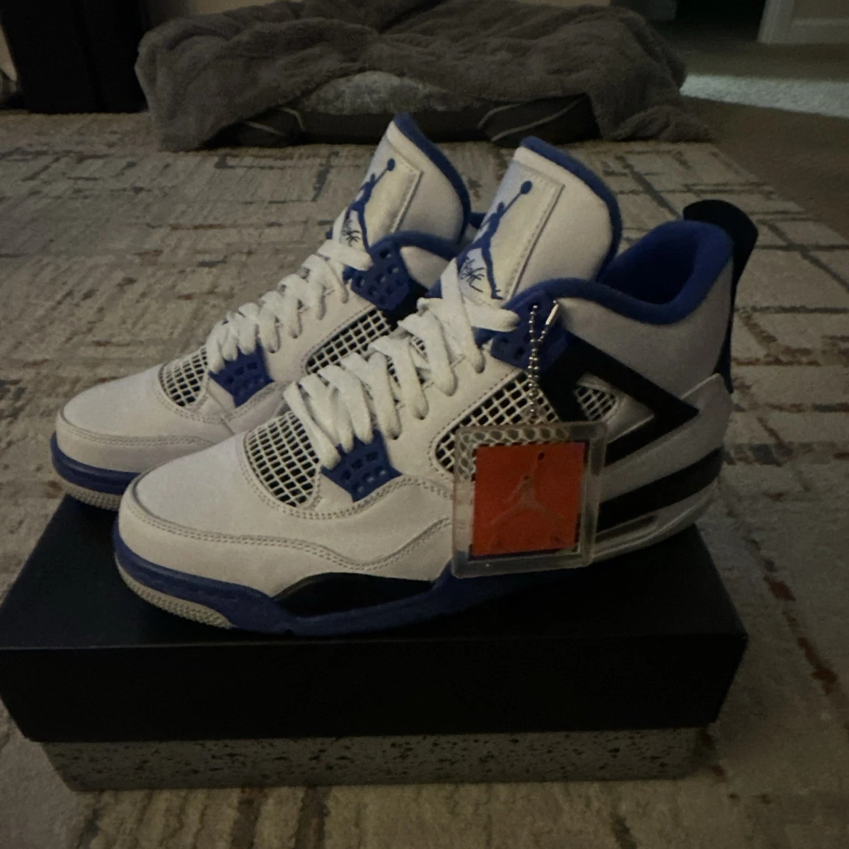 Jordan 4 Blue for Sale - Authenticity Guaranteed - eBay
