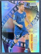 Lionel Messi 2021-22 Topps Stadium Club Chrome UCL Reel Time #RT-LM -1