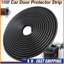 10M Car Door Edge Guard Protector U-Profile Rubber Trim Edge Strip Protection