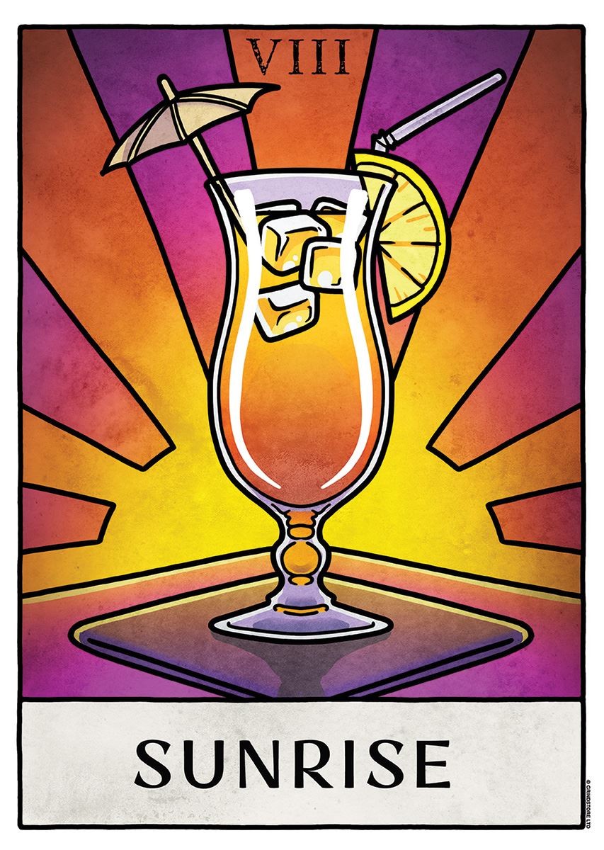 Deadly Tarot Life - Sunrise Mini Poster