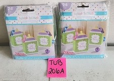  2 24 PIECE "SWEET BABY" BABY SHOWER FAVOR BOXES, 2.7 x 5 x 1.3 INCHES, BOTTLE