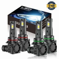 For Chevrolet Silverado 1500 2500hd 3500 1999-2006 Led Headlights Bulbs Beam 4x