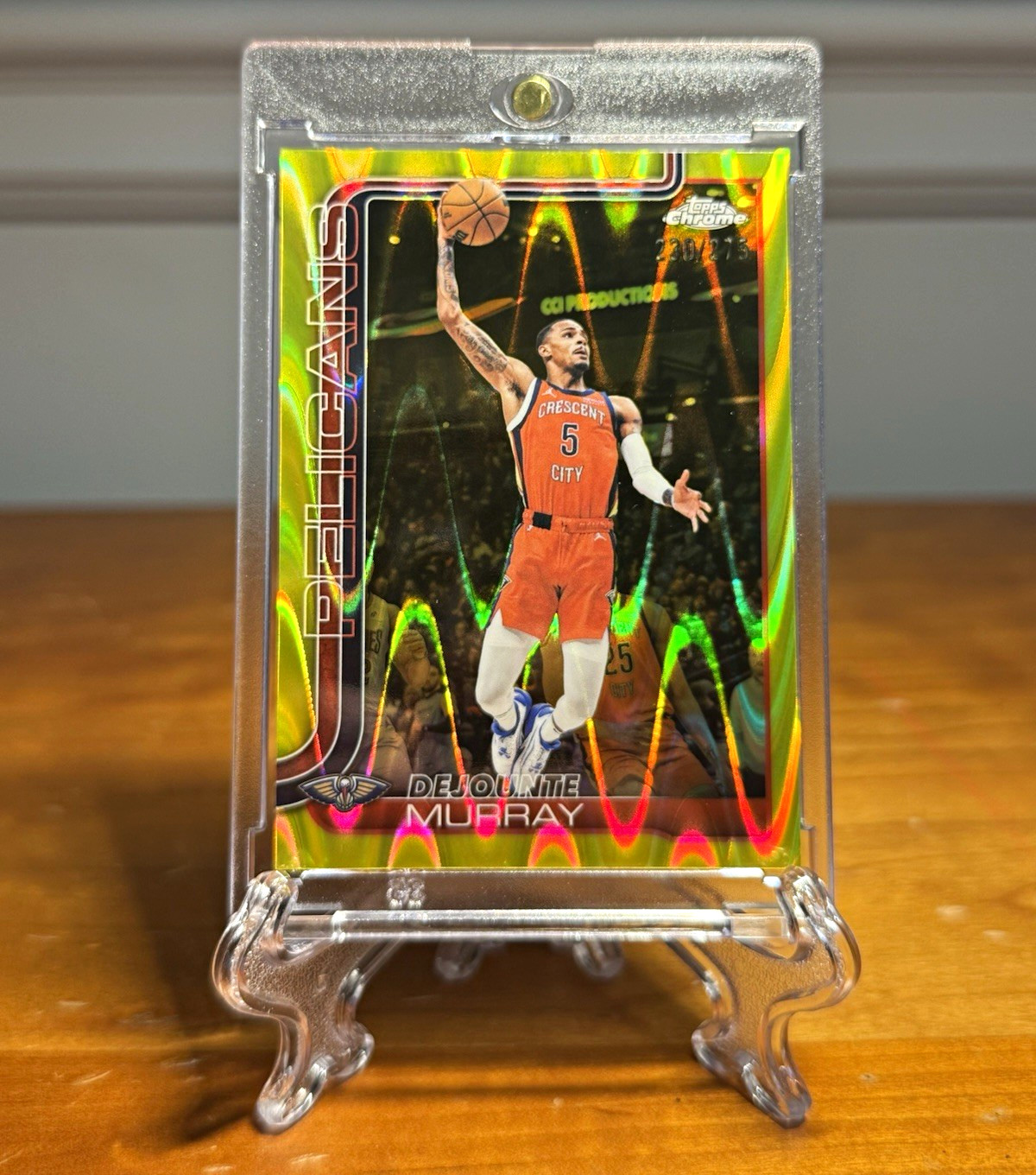 Topps Chrome 2024-25 Dejounte Murray Pelicans Conductions #89 Parallel/Variety