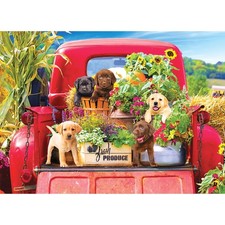 1000 Piece Jigsaw Puzzle For Adults Stowaways Retro Animal Kitten Scenery Art