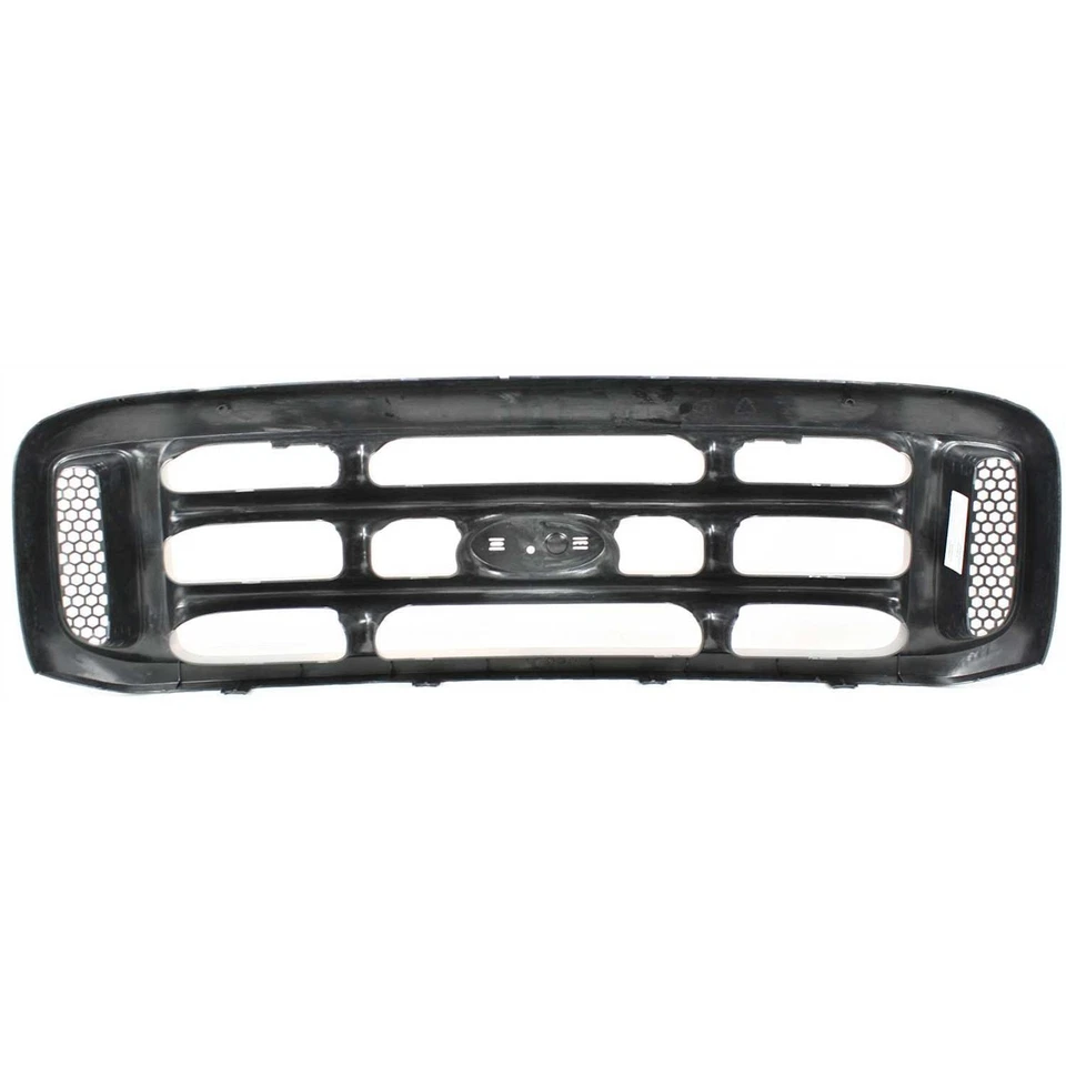 Grille For 99-2004 Ford F-250 Super Duty F-350 Super Duty Silver Plastic Foto 4 de 4