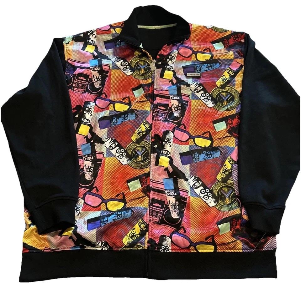 Chaqueta de chándal South Pole 2XL color explosión graffiti spray lata ropa de calle para hombre Foto 3 de 4