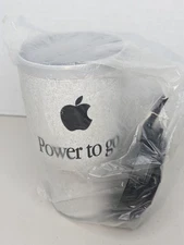 Rare Apple Power To Go Hot Cold The Traveler Mug 16 Oz. Made In USA 