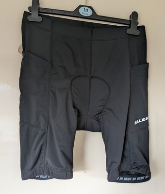 Baleaf Herren Radhose schwarz gepolstert Größe L