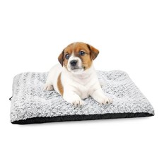 Dog Bed Kennel Pad Washable Anti-Slip Crate Mat for Small Dogs and Cats 24-i...