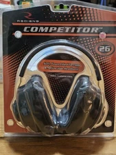 Radians Competitor Noise Reduction Earmuffs New in Package 26 Reduction
