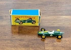 VTG 1965 MATCHBOX LOTUS RACING CAR No. 19 Green Lesney Series with Original Box