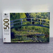 Bridge Over Troubled Water Monet Jigsaw Puzzle Hinkler Mindbogglers 500 Pieces