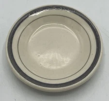 Atlantic Coast Line Railroad China Butter Pat 1949 Sterling East Liverpool Ohio