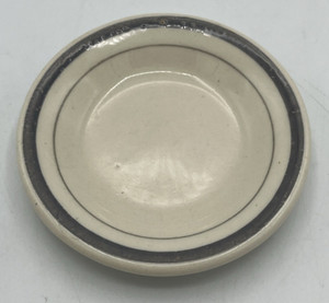 Atlantic Coast Line Railroad China Butter Pat 1948 Sterling East Liverpool Ohio