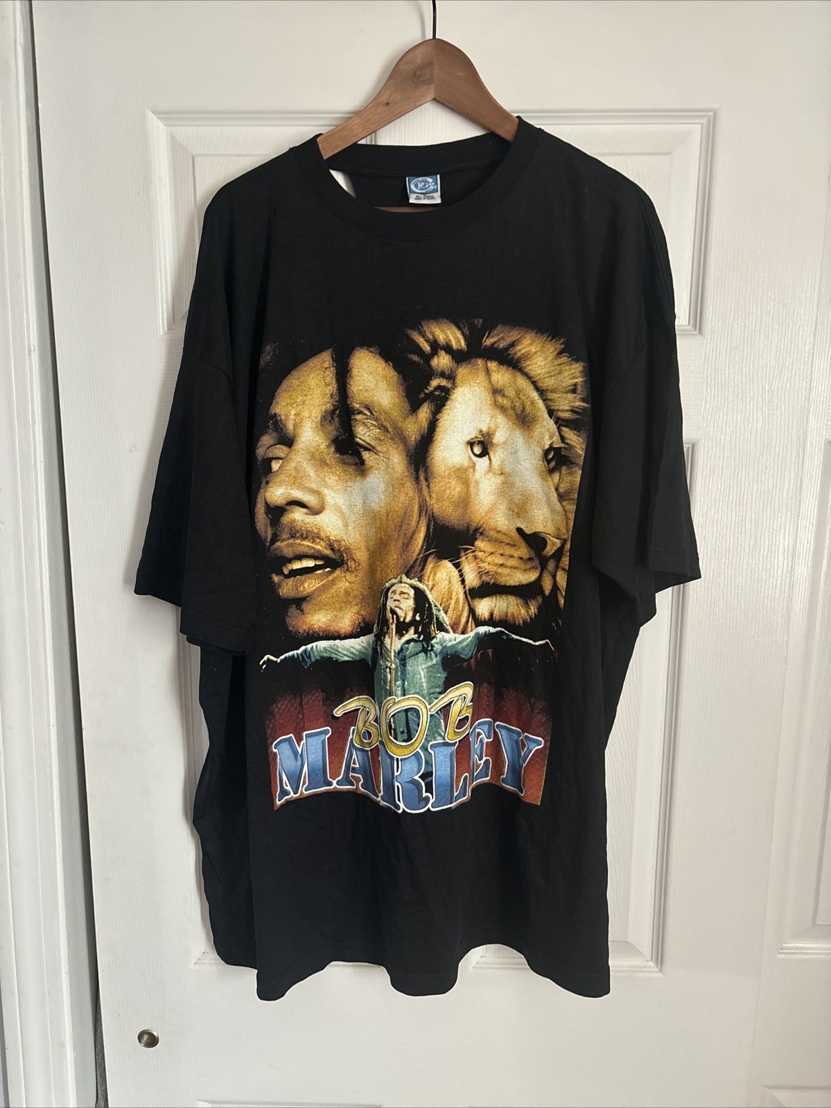 Dry Rot Vintage Bob Marley Catch A Fire Band T-Shirt Size 2XL Rap Tee Reggae