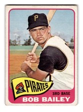 1965 Topps #412 Bob Bailey Pittsburgh Pirates