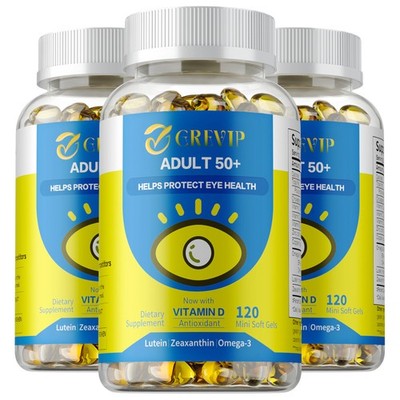 Adult 50+ 466mg - Multivitamin & Multimineral Supplement, Maintain Eye Health