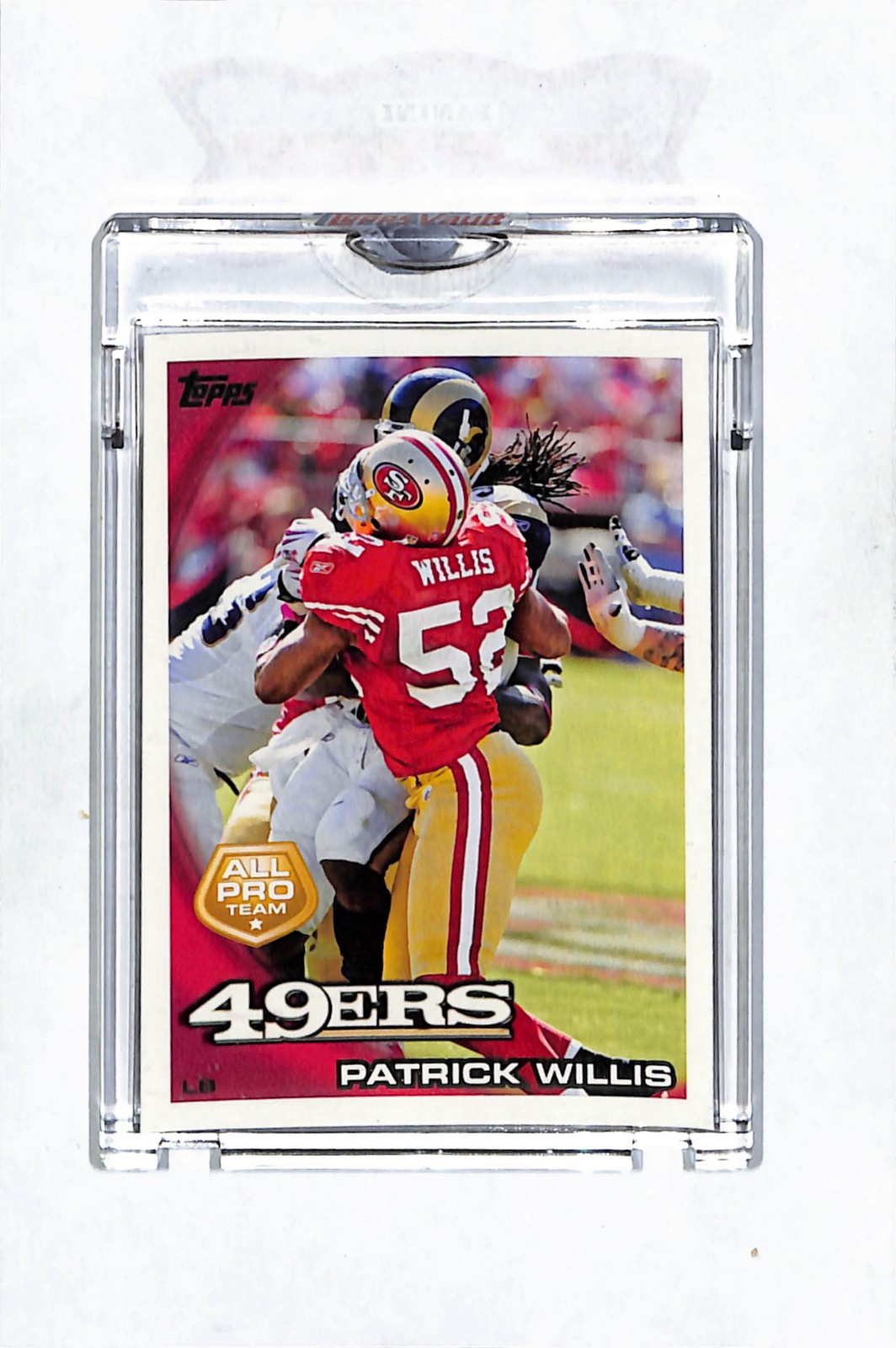 2008 Topps Patrick Willis 1/1 Platinum San Francisco 49ers