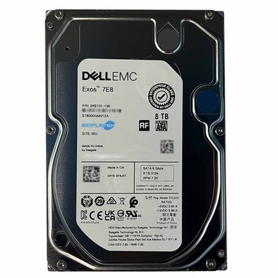 Seagate Exos 7E8 8TB 3.5in SATA HDD 7200RPM 256MB Cache CMR 22377