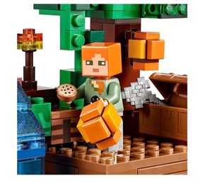 LEGO Minecraft 21125 The Jungle Tree House Rare Retired Complete Modular Set