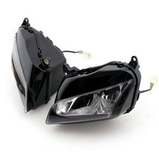 1Pair Motorcycle Front Headlights Head Lamps Fit For Honda CBR600RR 2007-12