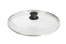 Lodge Dishwasher Safe Tempered Glass Lid – 12 Inch for 12 Cast Iron Skillets
