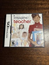 Imagine Teacher - Nintendo DS With Case and Manual Tested  Working