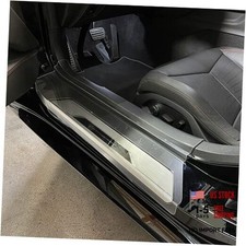 SR1 USA Door Sill Protectors - Door Protector Plates for 2020 C8 Corvette Clear