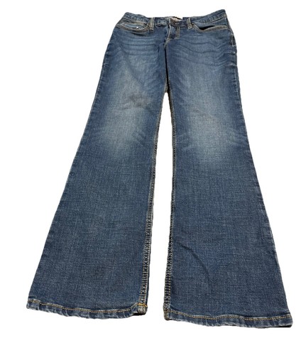 Wrangler Retro Jeans Womens Sz 7 X 32 Mid Rise Bootcut Cowgirl - Picture 2 of 6