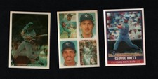 George Brett  1986 1990 Sportflics Baseball Cards