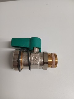 Oventrop KFE Kugelhahn 1/2" Selbstdichtend Durchgang PN10 mit Deckel