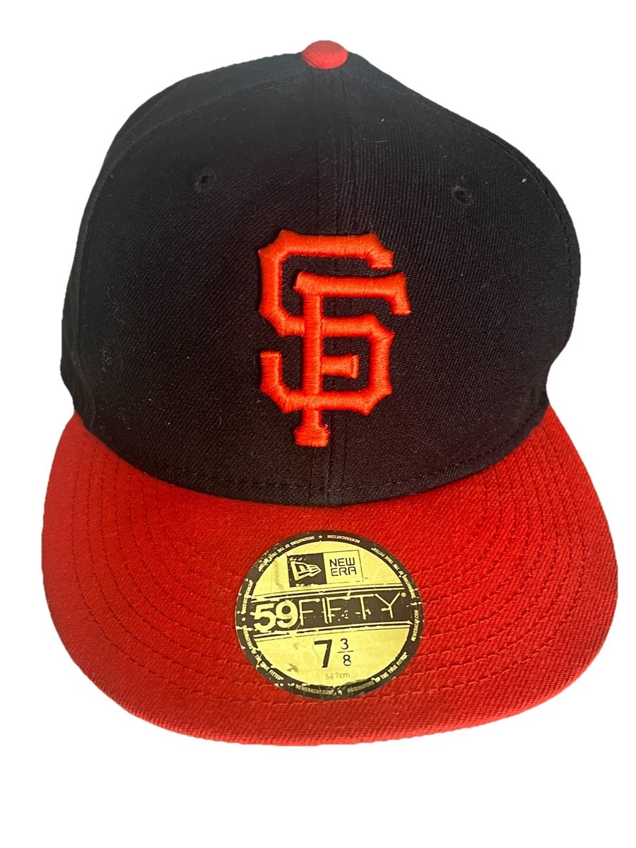 San Francisco Giants 59FIFTY Fitted New Era Cap - Black & Orange