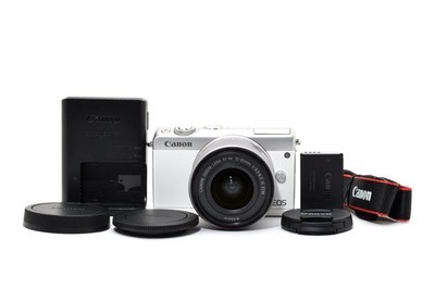 [Mint] Canon EOS M100 Mirrorless Digital Camera w/ 15-45mm Lens #2963465