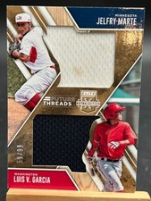 2017 Panini Elite Extra Edition Holo Gold /99 Luis Garcia Jelfry Marte FTSD-MG