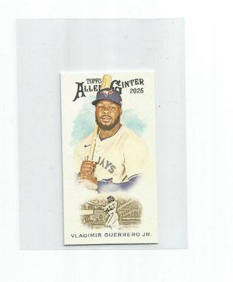 VLADIMIR GUERRERO JR. (Blue Jays) 2025 TOPPS ALLEN & GINTER MINI N222 VARIATION