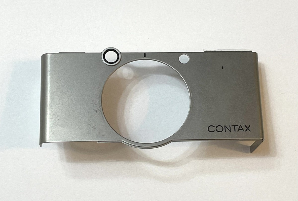 Contax Tix Aps Film Camera Front Cover Metal Housing Replacement