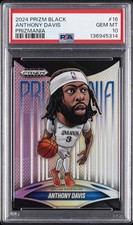 2024 PANINI PRIZM BLACK PRIZMANIA #16 ANTHONY DAVIS PSA 10