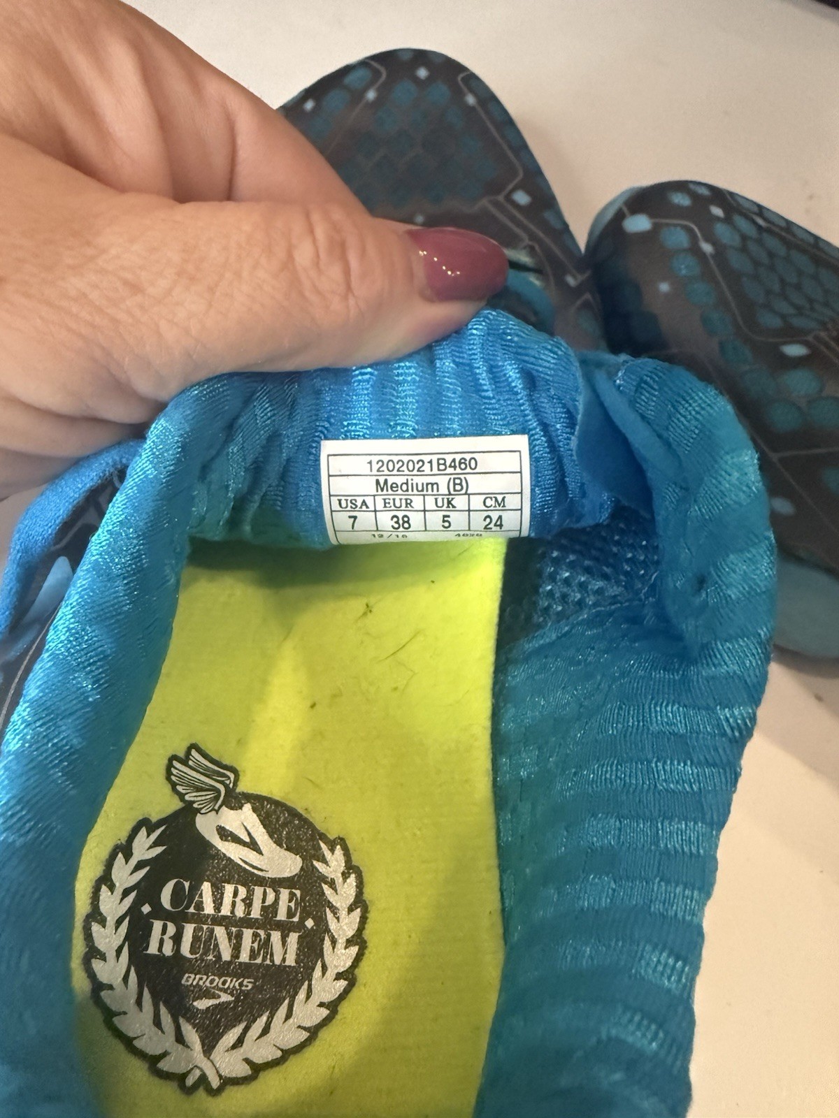 Brooks Women Shoes Neuro Running Sneakers 1202021B460 Blue Gray Size 7 thumbnail 6