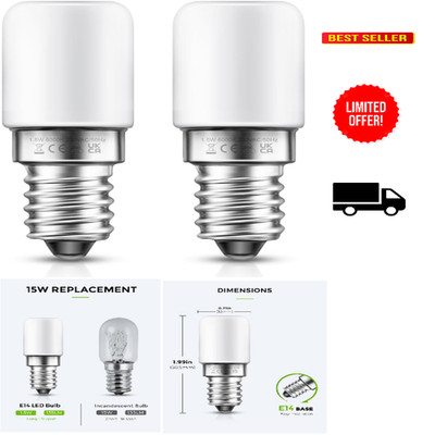 LED Kühlschranklampe E14 1 5W Warmweiß 2700