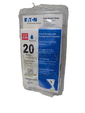 Eaton CHFGT120CS 20A Single Pole Ground Fault Circuit Breaker for Cutler-Hammer