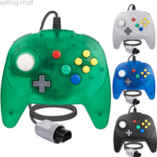 Mini N64 Wired Controllers Joystick Dual Z Button For Nintendo 64 Video Game