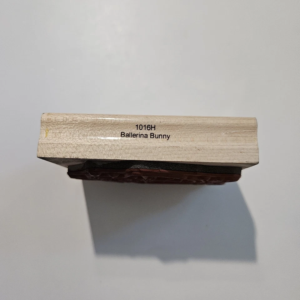 BALLERINA BUNNY Penny Black Rubber Stamp Nina & Co 1016H Dance Flowers E777 - Изображение 4 из 4