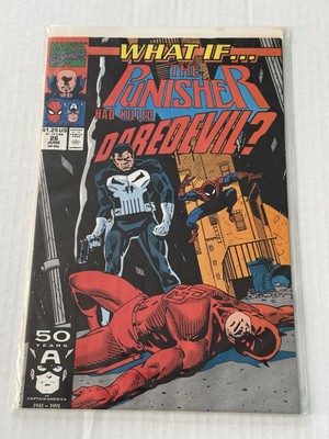 Vintage 1993 What If Punisher Had Killed DareDevil #26 Marvel Comic Book NR-MT