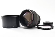 [NEUF+ avec filtre de capot] Objectif Canon neuf FD NFD 85mm F1.2 L Portrait ...